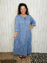 Clara Denim Blue Dress