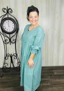 Your Favorite Summer Dress- Sea Green