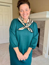 Stripes & Leopard Scarf