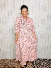 Power On The Day Dress-Pink Polkadot