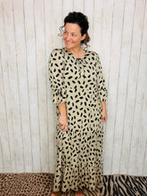 Clara Mocha & Dot Dress