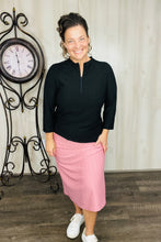 Honeycomb Athletic/Swim/Exercise Skirt- Mauve