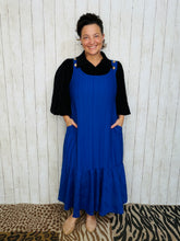 Royal Blue Textured Jumper
