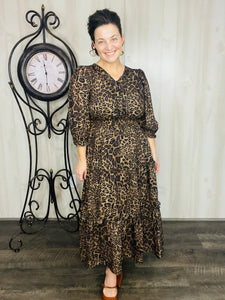 Katie Classic Leopard Dress