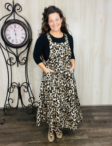 Leopard Tiered Jumper