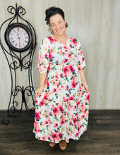 Jenna Ivory & Floral Dress