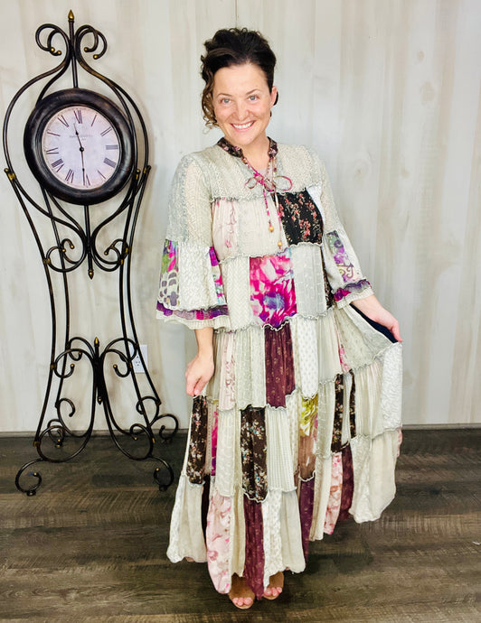 Cheri Patchwork Dress