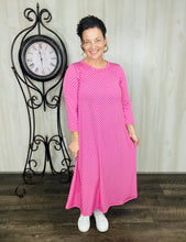 Brenda Pink & Geometric Dress