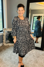Feminine & Fabulous Gray Animal Print Tunic