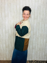 Corduroy Color Block Shacket