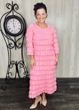 Classy & Ruffles Light Pink Dress