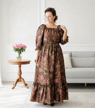 Lovely In Mauve- Modest Square Neckline Dress