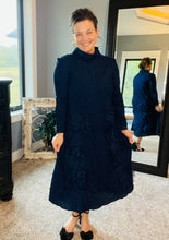 Jada One Size Textured & Petal Dress