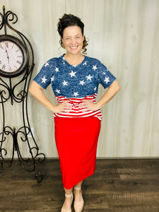 Stars & Stripes Top