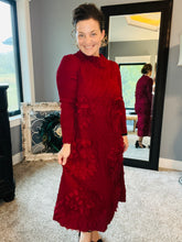 Jada One Size Textured & Petal Dress