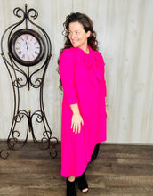 Flash of Style Tunic- Hot Pink