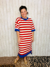 Patriotic Knit Midi Dress