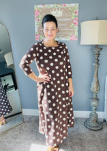 Hannah Brown Dot Dress