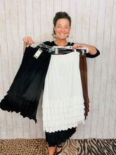 Darla Ruffle Skirt Extender-Brown