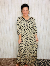 Clara Mocha & Dot Dress