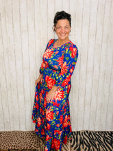 Mallory Blue Floral Dress