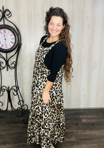 Leopard Tiered Jumper