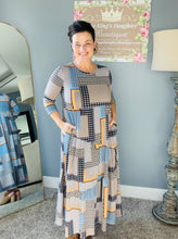 Tonya Marie Tiered Dress-Patchwork