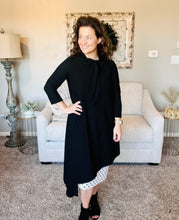 Flash of Style Tunic- Black