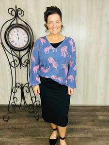 Blue Tiger Top