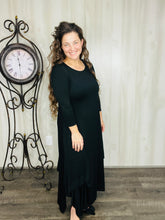 Jennifer High-Low Handkerchief Style Dress