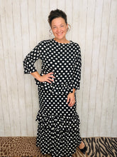 Kimmy Ruffle Skirt (Regular & Plus)-Polkadot