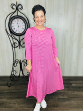 Brenda Pink & Geometric Dress