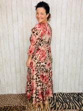 Mallory Mauve & Leopard Dress
