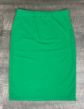 Amy Thicker Fabric Pencil Skirt- (Regular & Plus) Kelly Green (33" Length)