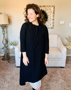 Flash of Style Tunic- Black