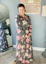 Kaylee Collared Charcoal Dress