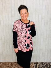 Baby Pink & Leopard Top