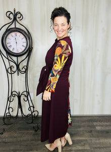 Autumn With a Bow Dress