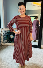 PREORDER: Everyday Style Dress- Burgundy