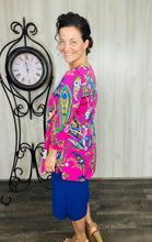 Marissa Pink Paisley Tunic