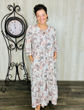 Connie Soft Paisley Dress