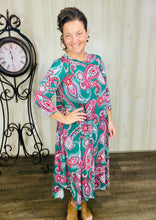 Sabrina Green & Paisley Dress