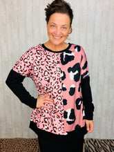 Baby Pink & Leopard Top
