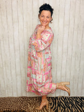 Trish Bow Front Dress-Pink