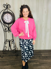 "Finished With A Bow" Pink Top