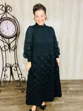 Ruffles & Class Dress- Black
