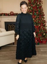 Ruffles & Class Dress- Black