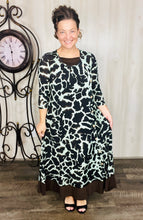 Prints & Buttons to Love Dress-Giraffe