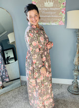 Kaylee Collared Dark Mauve Dress