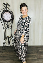 Tonya Marie Tiered Dress-Tiger Print